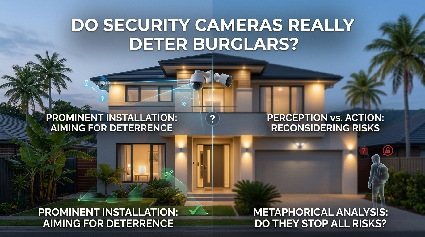 security cameras, burglary deterrence, home security, crime prevention, home surveillance, smart home technology, home security systems, homegadgetguru,