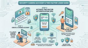 security camera two factor authentication, 2fa security camera login, protect home camera account, camera app security settings, multi factor authentication smart home, prevent camera hacking, secure camera user account, authenticating smart camera, iot two factor setup, security camera privacy guide,